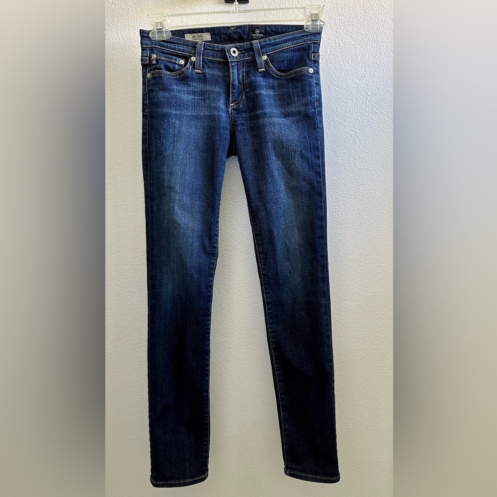 AG cigarette leg denim jeans.